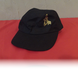 Casquette noire/or