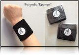 Poignets Eponge (vendu par 2)